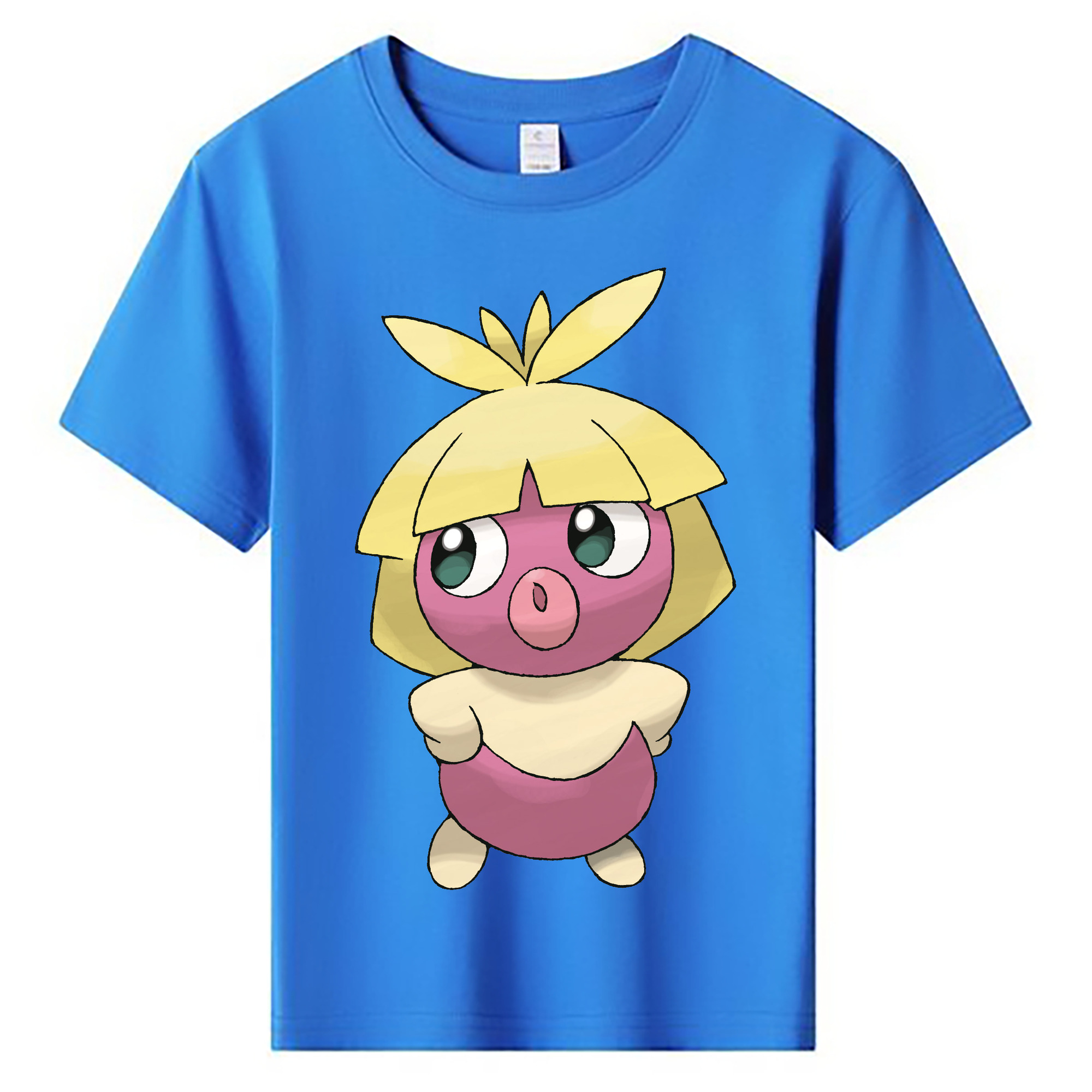 （画像用） ポケットモンスター Pokémon 綿100％キッズTシャツ（フロントプリント）